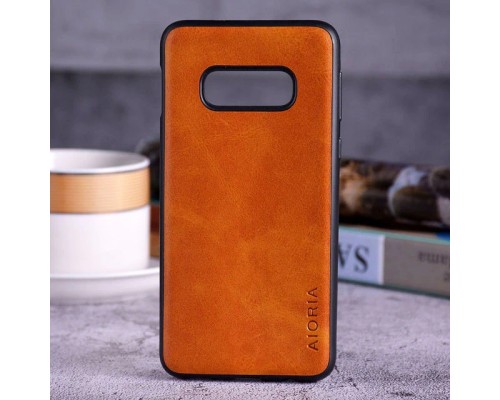 Шкіряний чохол AIORIA Vintage для Samsung Galaxy S10e orange Шкіряний чохол AIORIA Vintage для Samsung Galaxy S10e orange