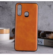 Шкіряний чохол AIORIA Vintage для Vivo Y19 orange