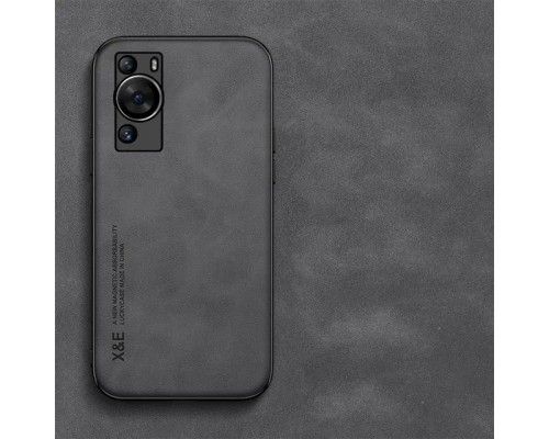 Шкіряний чохол Sheepskin з магнітом для Huawei P60 Pro Шкіряний чохол Sheepskin з магнітом для Huawei P60 Pro