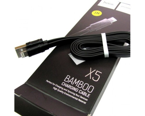 USB кабель Hoco Lightning X5 Bamboo USB кабель Hoco Lightning X5 Bamboo