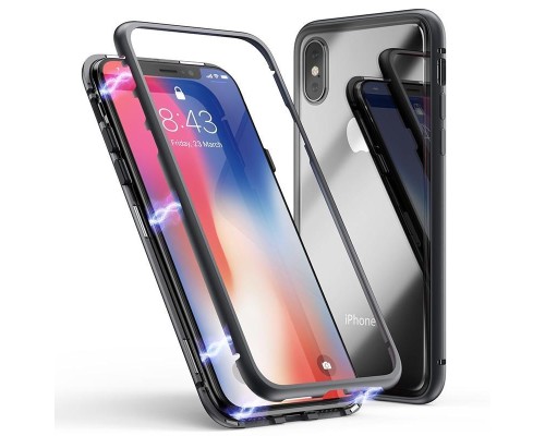 Magnetic case Full Glass 360 (магнітний чохол) для Iphone X / XS Magnetic case Full Glass 360 (магнітний чохол) для Iphone X / XS