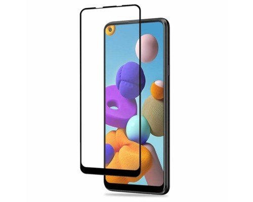 Захисне скло Samsung Galaxy A21s Full Glue 5D (Mocolo 0.33 mm)