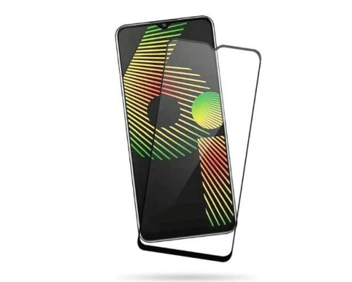 Захисне скло Realme C11 Full Glue 5D (Mocolo 0.33 mm)