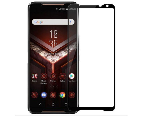 Захисне скло Asus ROG Phone 2 ZS660KL Full Glue 5D (Mocolo 0.33 mm)