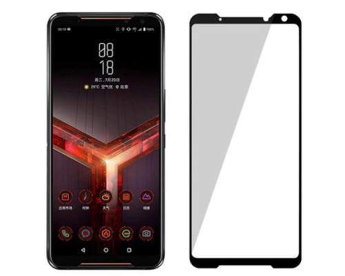 Захисне скло Asus ROG Phone 2 ZS660KL Full Glue 5D (Mocolo 0.33 mm)