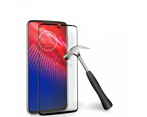 Захисне скло Motorola Moto Z4 Full Glue 5D (Mocolo 0.33 mm)