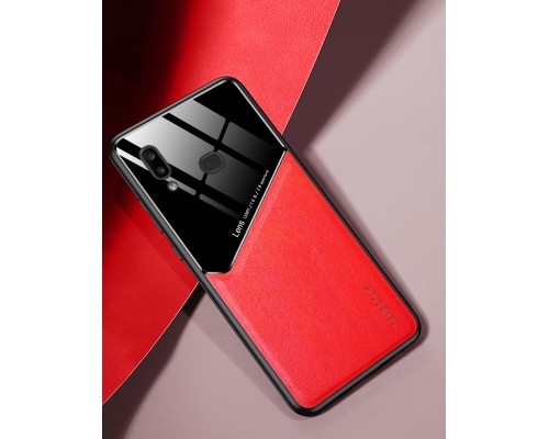 Бізнес чохол бампер GENEROUS для Samsung Galaxy A10s з скла і штучної шкіри Бізнес чохол бампер GENEROUS для Samsung Galaxy A10s з скла і штучної шкіри