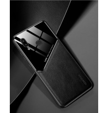 Бізнес чохол бампер GENEROUS для Samsung Galaxy A10s з скла і штучної шкіри