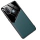 Бізнес чохол бампер GENEROUS для Oppo A53 з скла і штучної шкіри