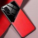 Бізнес чохол бампер GENEROUS для Oppo Reno5 з скла і штучної шкіри