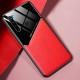 Бізнес чохол бампер GENEROUS для Xiaomi Redmi Note 8 з скла і штучної шкіри