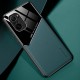Бізнес чохол бампер GENEROUS для Xiaomi 11T / 11T Pro зі скла і штучної шкіри