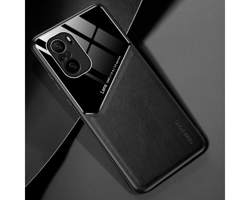 Бізнес чохол бампер GENEROUS для Xiaomi 11T / 11T Pro зі скла і штучної шкіри Бізнес чохол бампер GENEROUS для Xiaomi 11T / 11T Pro зі скла і штучної шкіри