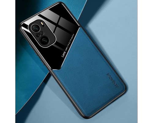 Бізнес чохол бампер GENEROUS для Xiaomi 11T / 11T Pro зі скла і штучної шкіри Бізнес чохол бампер GENEROUS для Xiaomi 11T / 11T Pro зі скла і штучної шкіри