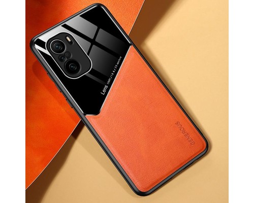 Бізнес чохол бампер GENEROUS для Xiaomi 11T / 11T Pro зі скла і штучної шкіри Бізнес чохол бампер GENEROUS для Xiaomi 11T / 11T Pro зі скла і штучної шкіри