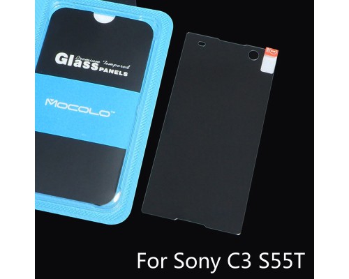 Захисне скло Sony Xperia C3 S55T (Mocolo 0.33 mm)