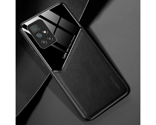 Бізнес чехол бампер GENEROUS для Xiaomi Redmi Note 11 Pro (China) зі скла і штучної шкіри Бізнес чехол бампер GENEROUS для Xiaomi Redmi Note 11 Pro (China) зі скла і штучної шкіри