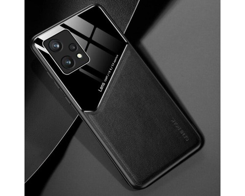 Бізнес чехол бампер GENEROUS для Realme 9 Pro зі скла і штучної шкіри Бізнес чехол бампер GENEROUS для Realme 9 Pro зі скла і штучної шкіри