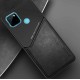 Бізнес чехол бампер GENEROUS для Realme C25s зі скла і штучної шкіри