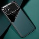 Бізнес чохол-бампер GENEROUS для Xiaomi Poco C40 зі скла та штучної шкіри