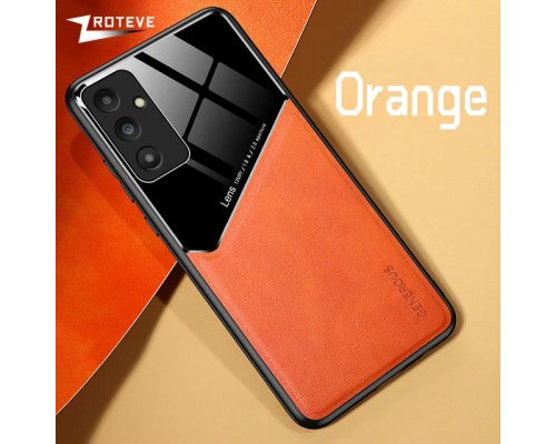 Бізнес чохол бампер GENEROUS для Samsung Galaxy A04s зі скла і штучної шкіри Бізнес чохол бампер GENEROUS для Samsung Galaxy A04s зі скла і штучної шкіри