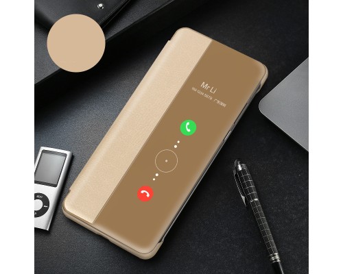 Чохол-книжка Smart View Cover для Huawei P40 Gold Чохол-книжка Smart View Cover для Huawei P40 Gold