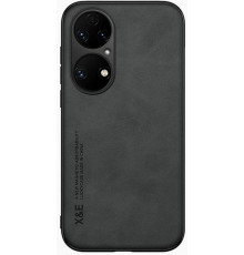 Шкіряний чохол Sheepskin з магнітом для Huawei P50 Pro