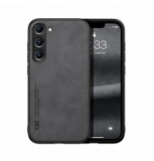 Шкіряний чохол Sheepskin з магнітом для Samsung Galaxy S23