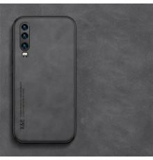 Шкіряний чохол Sheepskin з магнітом для Huawei P30