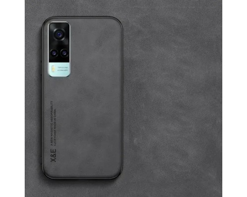 Шкіряний чохол Sheepskin з магнітом для Vivo Y31 / Y51 / Y53s 4G Шкіряний чохол Sheepskin з магнітом для Vivo Y31 / Y51 / Y53s 4G