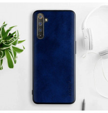 Шкіряний чохол AIORIA Vintage для Realme 6 Pro blue