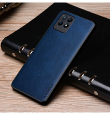 Шкіряний чохол AIORIA Vintage для Realme 8i / Narzo 50 blue