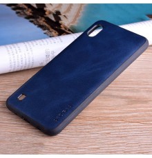 Шкіряний чохол AIORIA Vintage для Samsung Galaxy A10 blue
