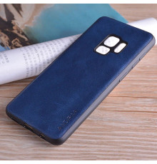 Шкіряний чохол AIORIA Vintage для Samsung Galaxy S9 blue