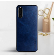 Шкіряний чохол AIORIA Vintage для Sony Xperia 10 IV blue