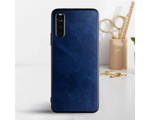Шкіряний чохол AIORIA Vintage для Sony Xperia 10 IV blue Шкіряний чохол AIORIA Vintage для Sony Xperia 10 IV blue