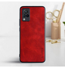 Шкіряний чохол AIORIA Vintage для Vivo V21 red