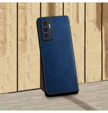 Шкіряний чохол AIORIA Vintage для Vivo V23e blue