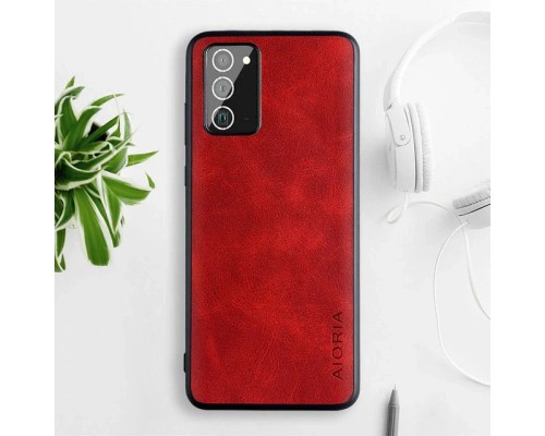 Шкіряний чохол AIORIA Vintage для Samsung Galaxy Note 20 red Шкіряний чохол AIORIA Vintage для Samsung Galaxy Note 20 red
