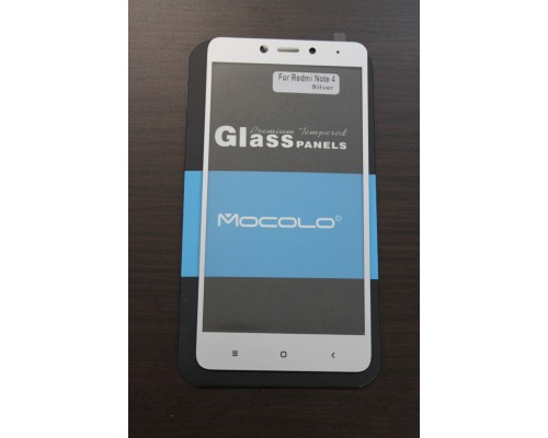 Захисне скло Xiaomi Redmi Note 4 Full Cover (Mocolo 0.33 mm)