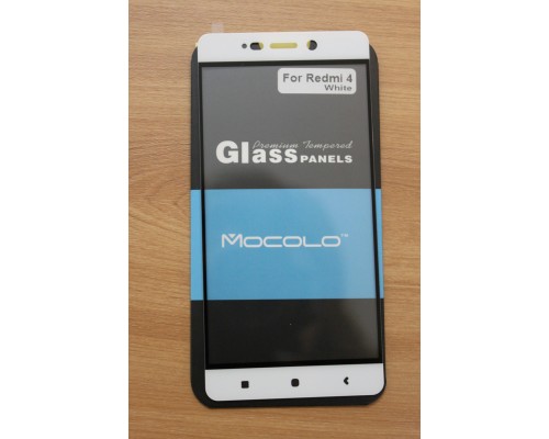 Захисне скло Xiaomi Redmi 4 Full Cover (Mocolo 0.33 mm)