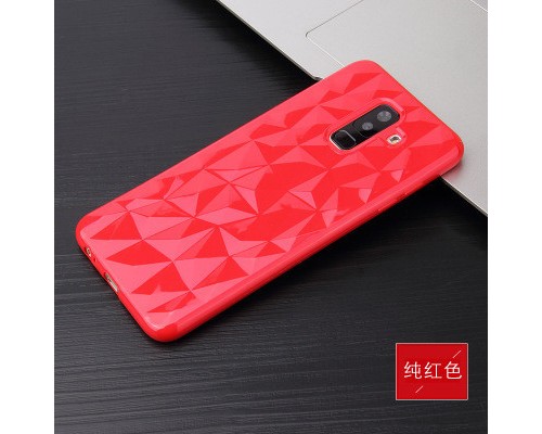 Силиконовый чехол Rhombus Diamond Case для Samsung Galaxy J8 2018 Силиконовый чехол Rhombus Diamond Case для Samsung Galaxy J8 2018