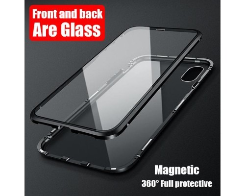 Magnetic case Full Glass 360 (магнітний чохол) для Iphone XS MAX Magnetic case Full Glass 360 (магнітний чохол) для Iphone XS MAX