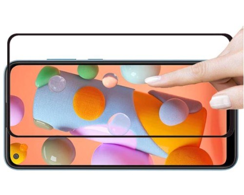 Захисне скло Samsung Galaxy A11 Full Glue 5D (Mocolo 0.33 mm)