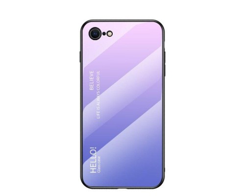 Чохол Apple iPhone SE 2020 / iPhone SE 2022 Gradient Hello Blue Black Чохол Apple iPhone SE 2020 / iPhone SE 2022 Gradient Hello Blue Black