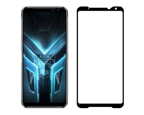 Захисне скло Asus ROG Phone 3 ZS661KS / ROG Phone 3 Strix Full Glue 5D (Mocolo 0.33 mm)