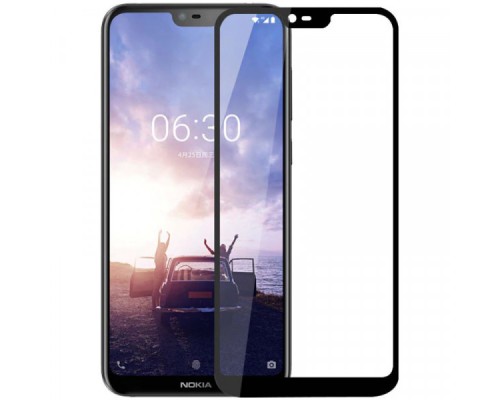 Захисне скло Nokia 7.1 Full Glue 5D (Mocolo 0.33 mm)