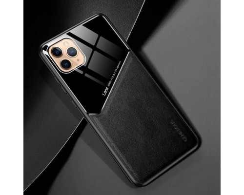 Бізнес чохол бампер GENEROUS для Apple Iphone 12 Pro зі скла і штучної шкіри Бізнес чохол бампер GENEROUS для Apple Iphone 12 Pro зі скла і штучної шкіри