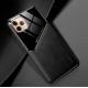 Бізнес чохол бампер GENEROUS для Apple Iphone 12 Pro зі скла і штучної шкіри