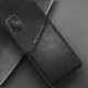 Бізнес чохол бампер GENEROUS для Samsung Galaxy A71 4G з скла і штучної шкіри